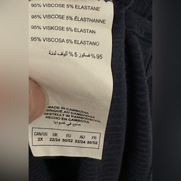 ✨NWT✨ ti-VOGLIO: Women’s Sleeveless Top - Size 2X - Picture 5 of 6